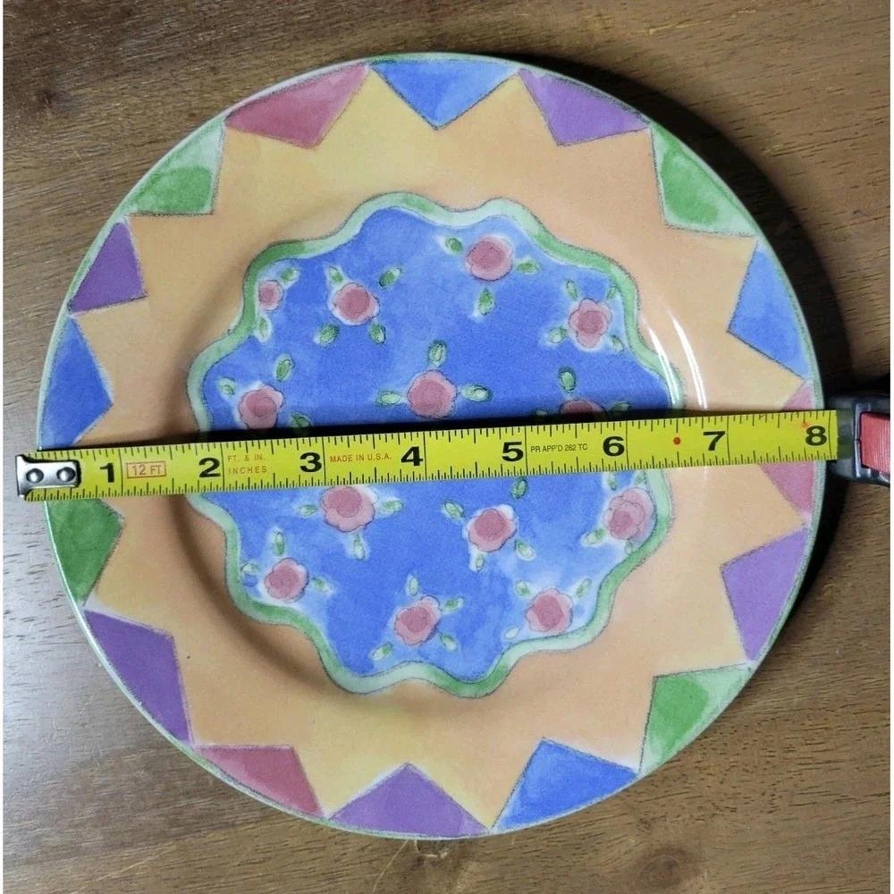 Vintage‎ Sango Sweet Shoppe Apple Strudel #3025 Salad/Dessert Plate – 8